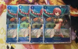 Rebecca - One Piece Card Game : Royal Blood OP10-058 SR Play-Set (x4) - Image 1