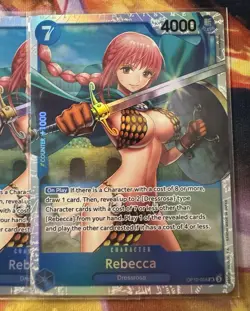 Rebecca - One Piece Card Game : Royal Blood OP10-058 SR Play-Set (x4) - Image 2