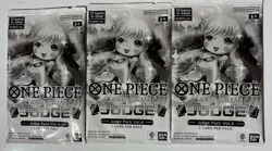 3 Pack Lot of One Piece Card Game Judge Pack Vol. 4 - English - Image 1