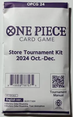 One Piece Card Game Store Tournament Kit 2024 Oct - Dec - English - Image 1