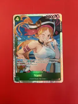 Nami OP14-031 (SR) The Azure Sea’s Seven One Piece TCG English Super Rare - Image 1