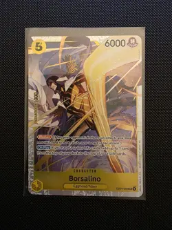 One Piece TCG - Borsalino - Super Rare - SR - EB04-058- English - Image 1