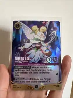 Lorcana Tinker Bell Promo Foil Snowflake Collector Set Championship Disney - Image 1