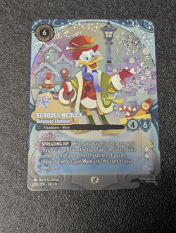 Enchanted Scrooge McDuck - Reformed Ebenezer 235/204 Disney Lorcana Winterspell - Image 1