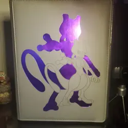 Ultra Pro Mewtwo 9-pocket Binder (360 Cards)- Cover With Small Defect - Image 1