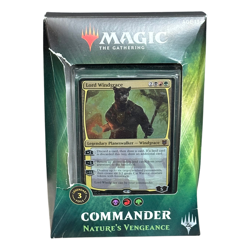 Magic: The Gathering Commander Nature's Vengeance Lord Windgrace Deck 100 Cards - Image 1
