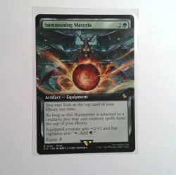 Summoning Materia (Extended Art) - NM R : Commander: FINAL FANTASY - Image 1