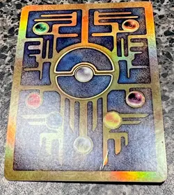 Ancient Mew Pokemon Movie Promo Double Holo Foil Rare 1999-2000 Card Crease - Image 2