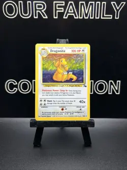 Pokemon Card Dragonite 4/62 Holo Rare Fossil Set, Vintage 1999 WOTC LP - Image 1