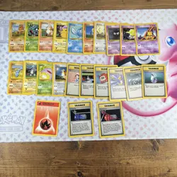 Lot of 23 Pokemon Base Set Cards Non Holo Collection Vintage WotC LP/NM #49 - Image 1