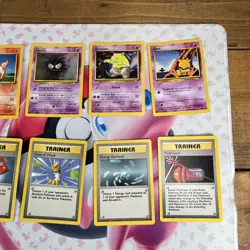 Lot of 15 Pokemon Base Set Cards Non Holo Collection Vintage WotC LP/NM #50 - Image 5