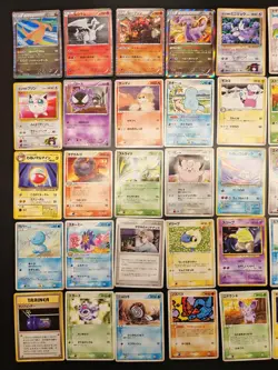 Pokemon - Assorted Japanese Vintage / Mid Era Bulk Bundle HP-Dmg 100 Cards Holos - Image 3