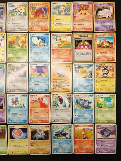 Pokemon - Assorted Japanese Vintage / Mid Era Bulk Bundle HP-Dmg 100 Cards Holos - Image 4