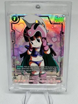 Bandai Dragon Ball Super Card Game Chi-Chi: FB06-103 Childhood SR* Holo - Image 1