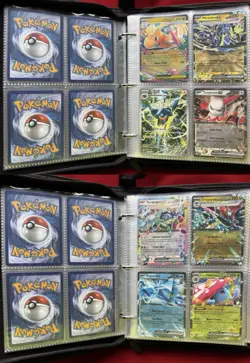 Pokemon TCG Card Binder Collection Vintage/Modern/Promo Cards, Conditions Vary - Image 5