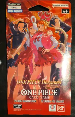 Sleeved Bandai One Piece Card Game EB-03 Heroines Extra Booster English Booster - Image 2