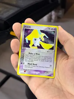 Pokemon TCG Jirachi EX Hidden Legends Holo Rare Card 8/101 - Image 1