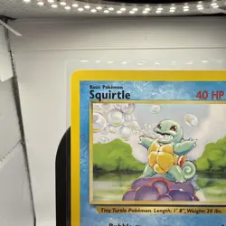 Pokemon Cards Squirtle 63/102 Base Set WOTC Unlimited Common LP - Image 2