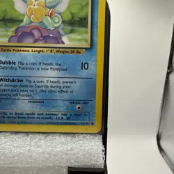 Pokemon Cards Squirtle 63/102 Base Set WOTC Unlimited Common LP - Image 4