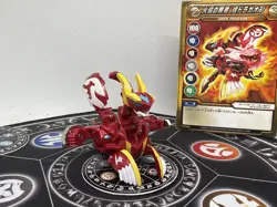 Bakugan BakuTech Pyrus Gren Dragaon Dragonoid & Card Japan Import Rare - Image 1