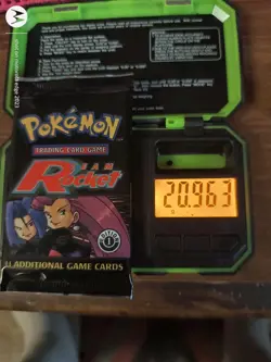 1st Edition Wizards of the Coast Pokemon TCG Team Rocket Booster Pack - 11 Cards 742818061742 - Image 1