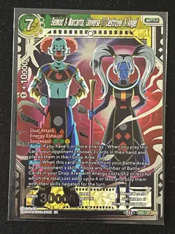 Dragon Ball Super Belmod & Marcarita, Universe 11 Destroyer & Angel Foil Card - Image 1