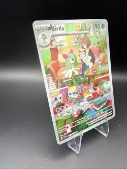 Pokemon TCG Kirlia Card 212/198SV01 Scarlet & Violet Base Set Illustration Rare - Image 2