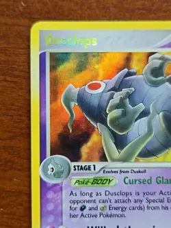 Dusclops Reverse Holo - 17/100 Crystal Guardians Stamped Pokemon Card - 2006 - Image 2