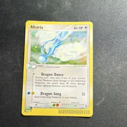 Pokemon Altaria Holo Rare 80HP EX Dragon 2/97 English Card 2003 - Image 1