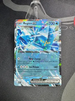 Pokemon TCG Regice Ex 048/217 Ascended Heroes Double Rare NM Card - Image 1