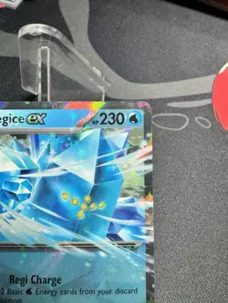 Pokemon TCG Regice Ex 048/217 Ascended Heroes Double Rare NM Card - Image 3
