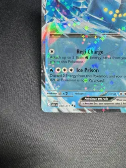 Pokemon TCG Regice Ex 048/217 Ascended Heroes Double Rare NM Card - Image 5