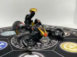 Bakugan BakuTech Darkus Borg Mashisas Metal Cross & Card MG Japan Import Rare - Image 1