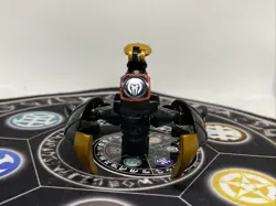 Bakugan BakuTech Darkus Borg Mashisas Metal Cross & Card MG Japan Import Rare - Image 3