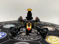 Bakugan BakuTech Darkus Borg Mashisas Metal Cross & Card MG Japan Import Rare - Image 5