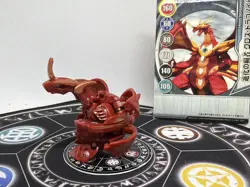 Bakugan Pyrus Cross Dragonoid MG Spin & Card Japan Import Very Rare - Image 4