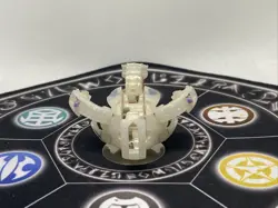 Bakugan Battle Brawlers Darkus Myriad Hades Silver BakuFrost & Card Rare - Image 3