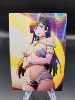 Hibiki Otonashi Tsukimichi Moonlight Anime Waifu Card Doujin ACG Goddess Holo - Image 1