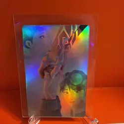 McDonald's Kpop Demon Hunter Card Rumi & Jinu Hands Holo Ultra Rare & Top Loader - Image 1