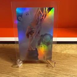 McDonald's Kpop Demon Hunter Card Rumi & Jinu Hands Holo Ultra Rare & Top Loader - Image 2
