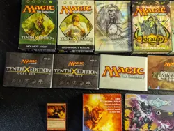MTG Collectible's Lot - Boxes + Books + Pin and Life Tracker - Image 3