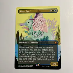 Risen Reef (Borderless) Mythic #143 - MTG Special Guest Lorwyn Eclipsed - Image 1