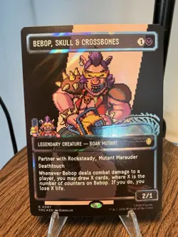 Bebop, Skull & Crossbones (Borderless) (Surge Foil) Teenage Mutant Ninja Turtles - Image 1