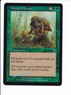 MTG Nature's Revolt 7th Edition Foil - Image 1