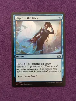 Slip Out the Back - Streets of New Capenna Foil - MTG - NM - Image 1