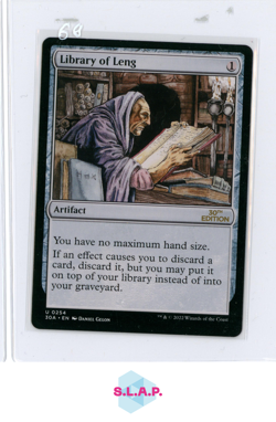LIBRARY OF LENG WIZARDS OF THE COAST MTG U 0254 30TH ANN. EDITION EN - Image 1