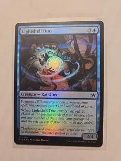 Lightshell Duo (Foil) - Bloomburrow - LP - Common - Creature - MTG - Image 1