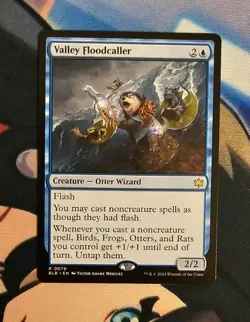 MTG Valley Floodcaller x1 Near Mint from Bloomburrow - Image 1
