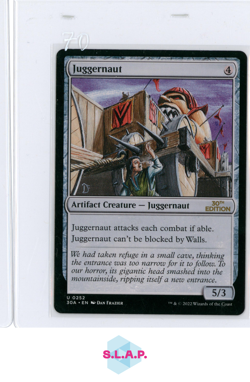 JUGGERNAUT WIZARDS OF THE COAST MTG 0252 30TH ANN. EDITION EN - Image 1