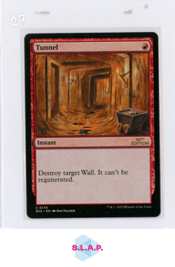 TUNNEL WIZARDS OF THE COAST MTG U 0174 / 30A 30TH ANN. EDITION EN - Image 1